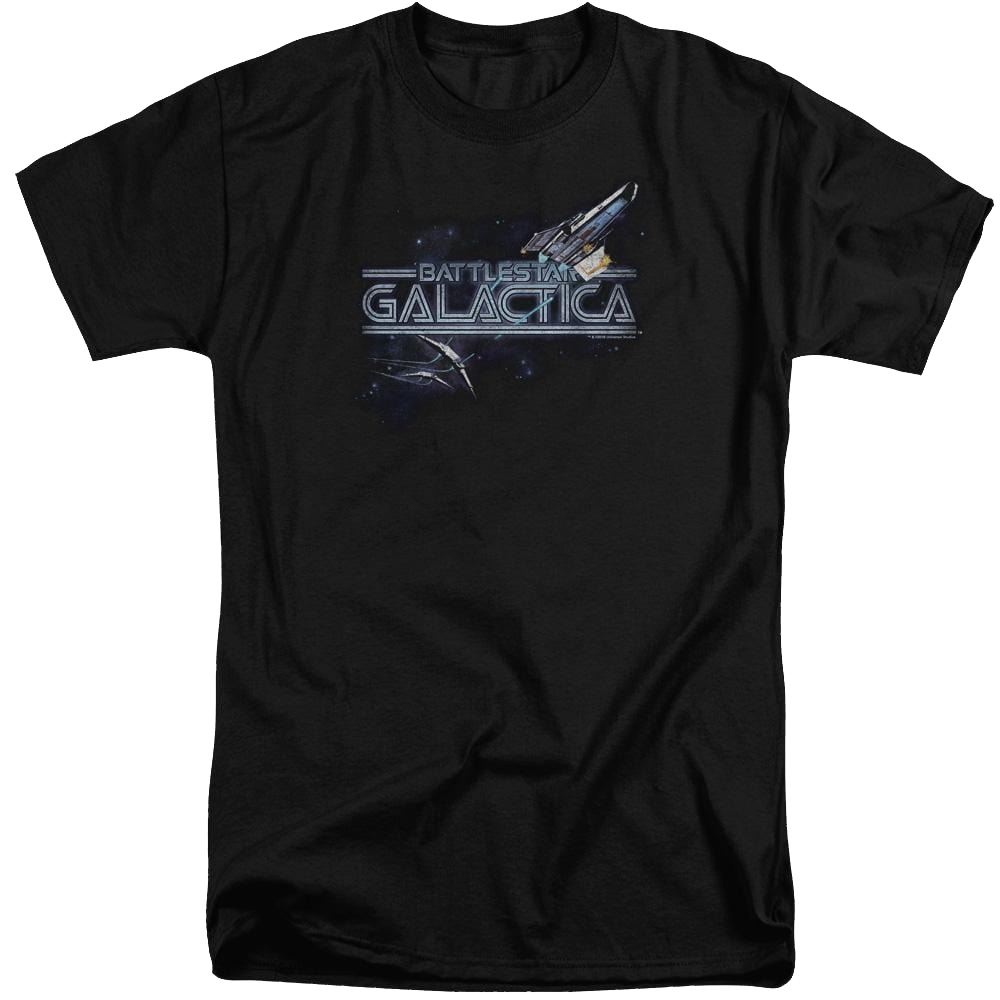 Battlestar Galactica Cylon Persuit - Men's Tall Fit T-Shirt