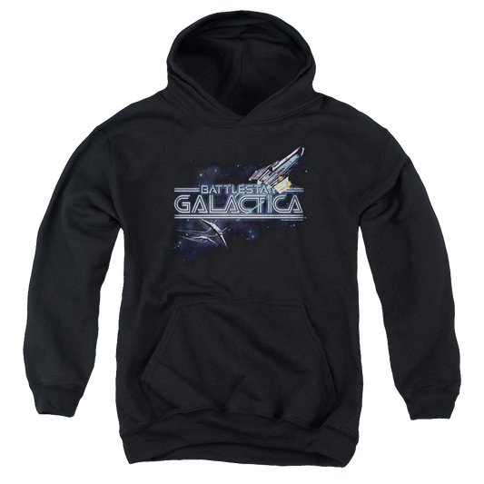 Battlestar Galactica (1978) Cylon Persuit - Youth Hoodie
