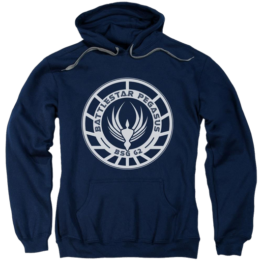 Battlestar Galactica Pegasus Badge - Pullover Hoodie