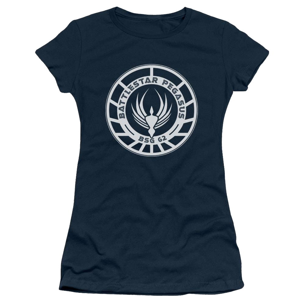 Battlestar Galactica Pegasus Badge - Juniors T-Shirt