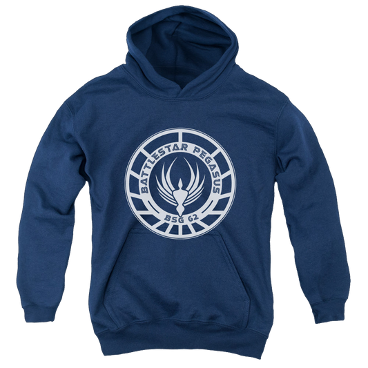 Battlestar Galactica (2004) Pegasus Badge - Youth Hoodie