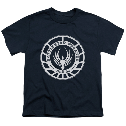 Battlestar Galactica (2004) Pegasus Badge - Youth T-Shirt