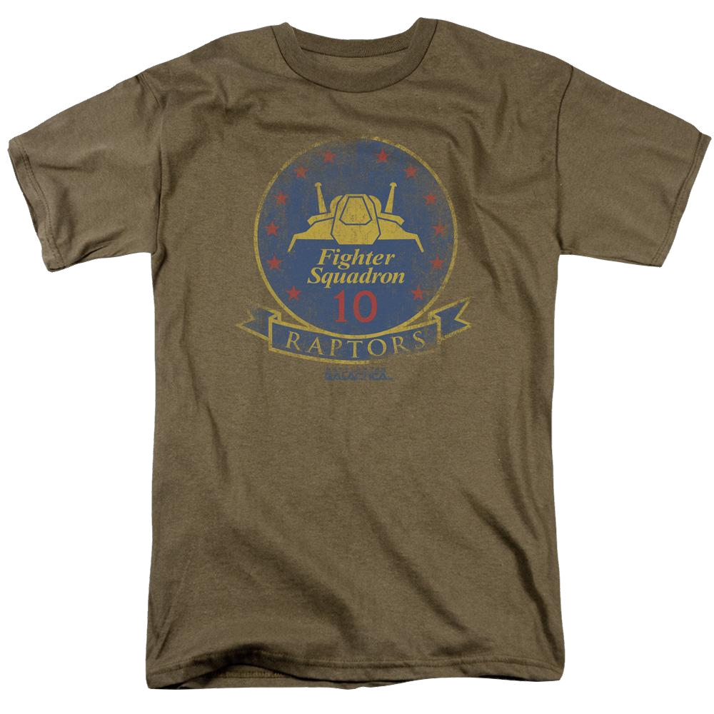 Battlestar Galactica (2004) Raptor Badge - Men's Regular Fit T-Shirt