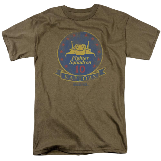 Battlestar Galactica (2004) Raptor Badge - Men's Regular Fit T-Shirt
