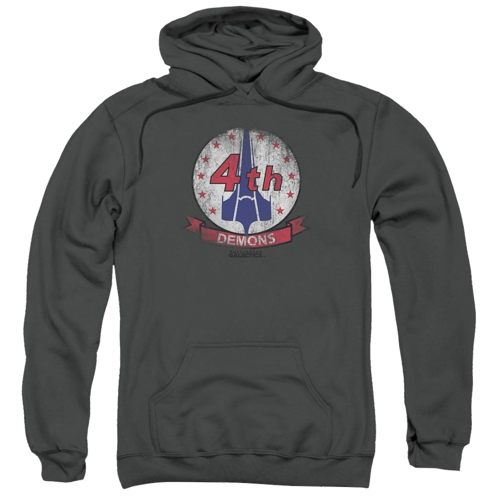 Battlestar Galactica Demons Badge - Pullover Hoodie
