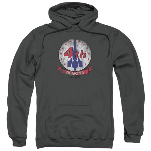 Battlestar Galactica Demons Badge - Pullover Hoodie