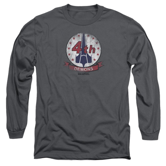 Battlestar Galactica Demons Badge - Men's Long Sleeve T-Shirt