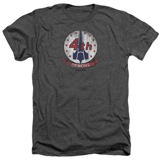 Battlestar Galactica Demons Badge - Men's Heather T-Shirt