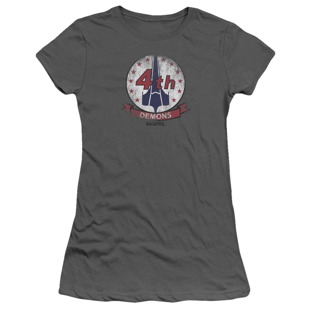 Battlestar Galactica Demons Badge - Juniors T-Shirt