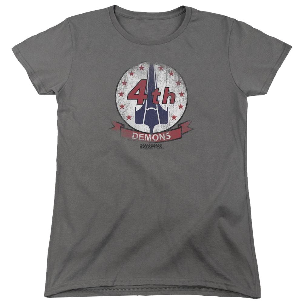 Battlestar Galactica Demons Badge - Women's T-Shirt