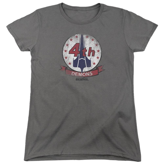 Battlestar Galactica Demons Badge - Women's T-Shirt
