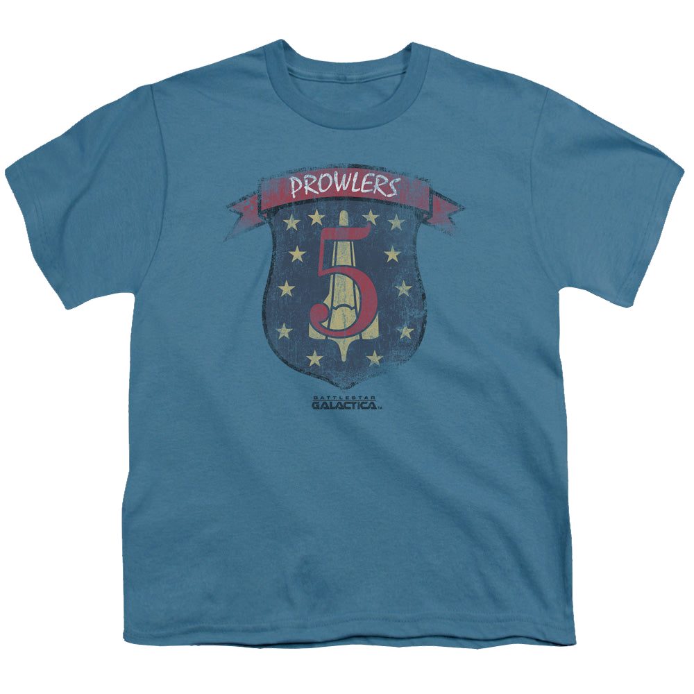 Battlestar Galactica (2004) Prowlers Badge - Youth T-Shirt