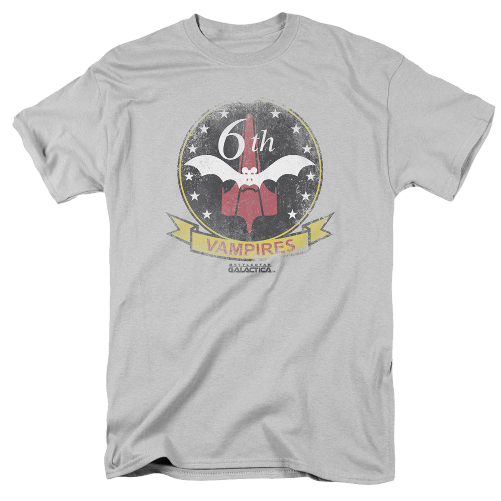 Battlestar Galactica (2004) Vampires Badge - Men's Regular Fit T-Shirt