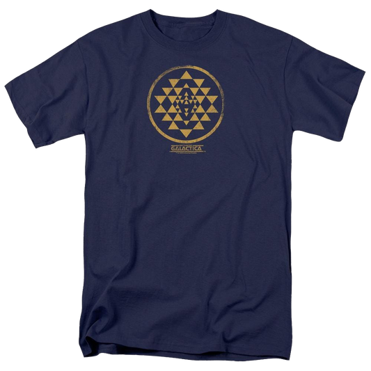 Battlestar Galactica Gold Squadron Patch - Men's Regular Fit T-Shirt