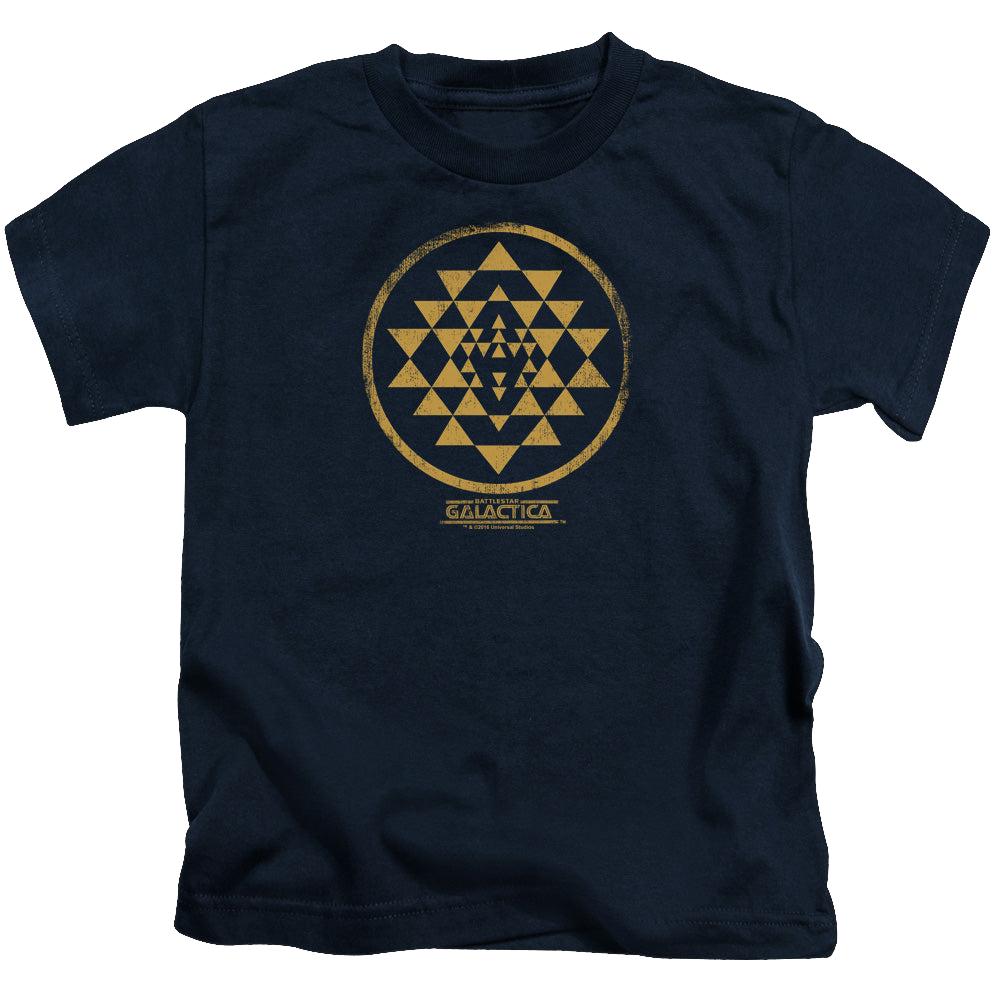 Battlestar Galactica (1978) Gold Squadron Patch - Kid's T-Shirt