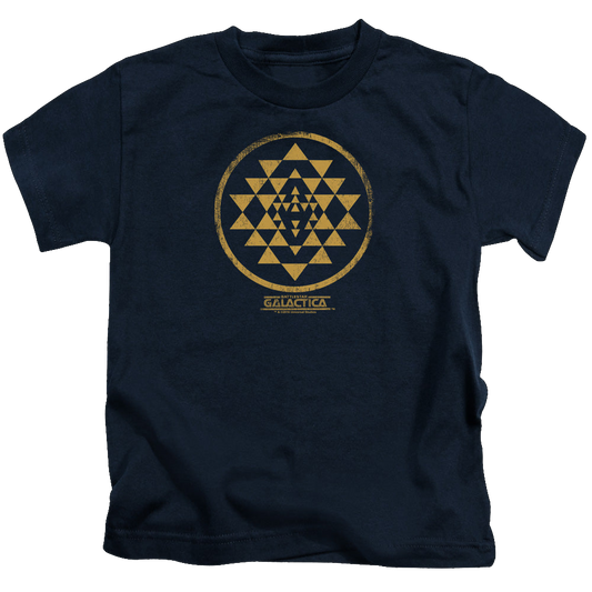 Battlestar Galactica (1978) Gold Squadron Patch - Kid's T-Shirt