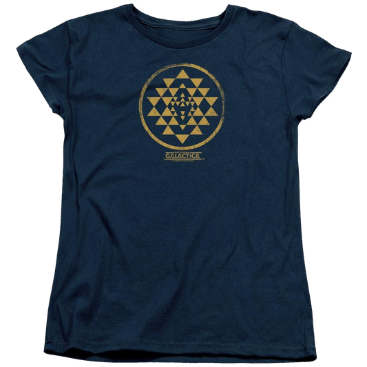 Battlestar Galactica Gold Squadron Patch - Women's T-Shirt