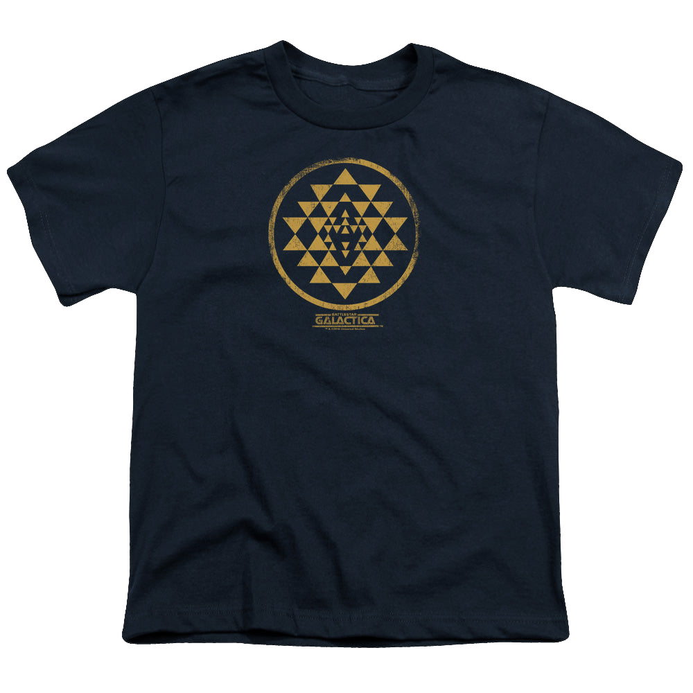 Battlestar Galactica (1978) Gold Squadron Patch - Youth T-Shirt