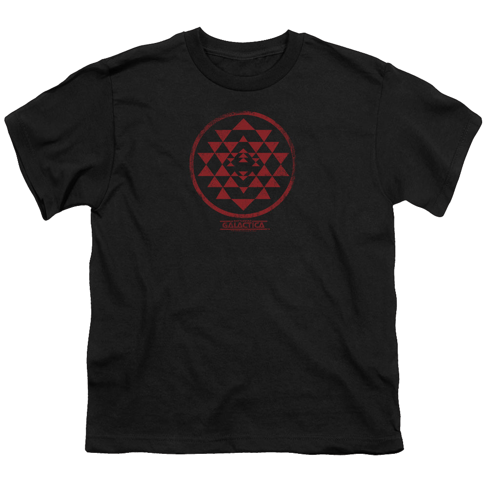 Battlestar Galactica (1978) Red Squadron Patch - Youth T-Shirt