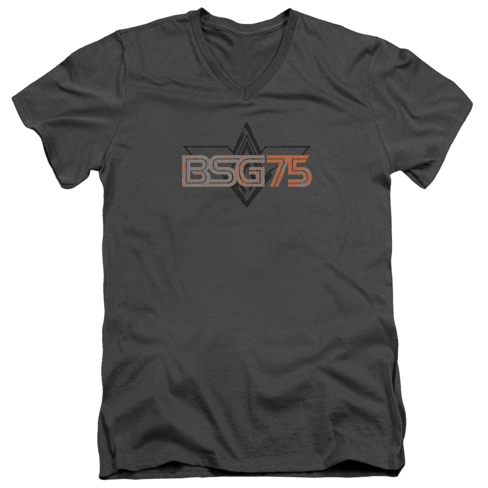 Battlestar Galactica Bsg75 - Men's V-Neck T-Shirt