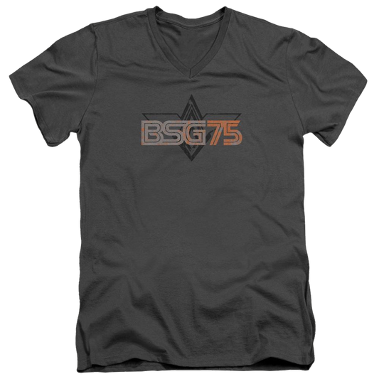Battlestar Galactica Bsg75 - Men's V-Neck T-Shirt