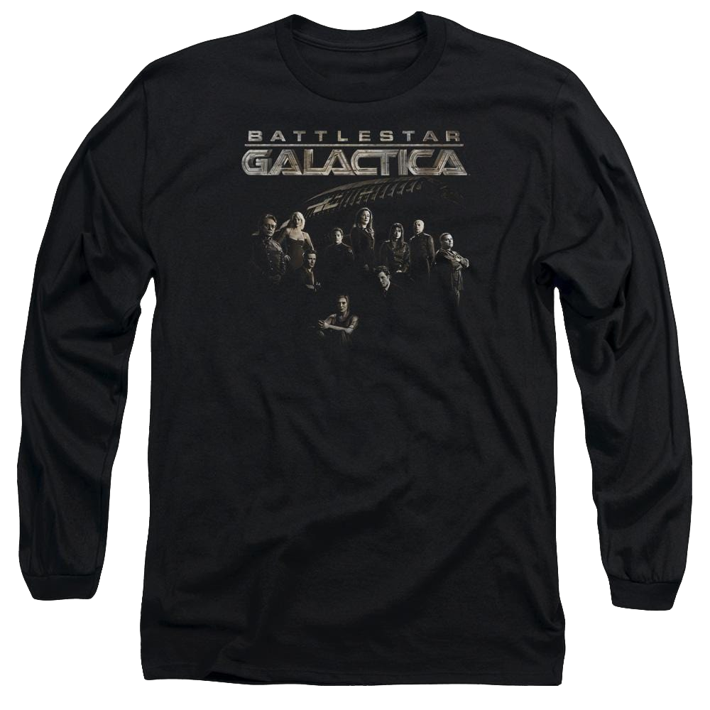 Battlestar Galactica Battle Cast - Men's Long Sleeve T-Shirt