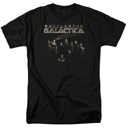 Battlestar Galactica Battle Cast - Men's Regular Fit T-Shirt