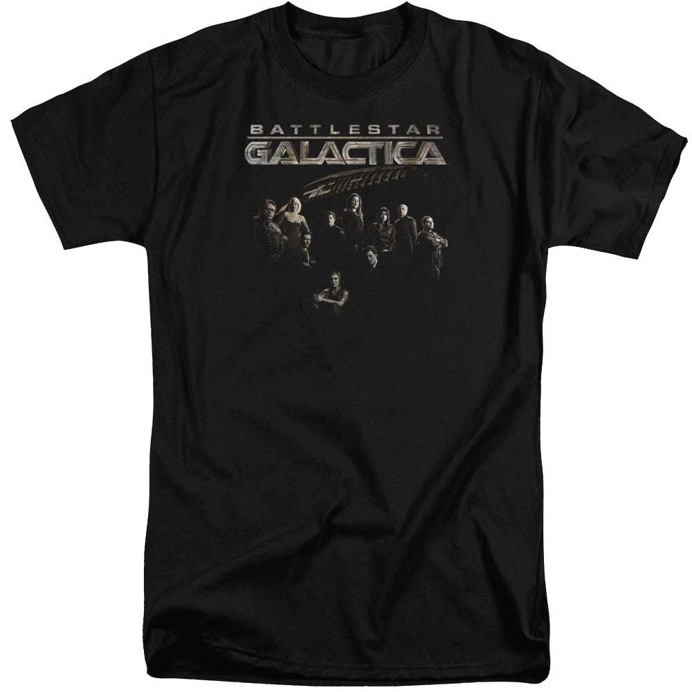 Battlestar Galactica Battle Cast - Men's Tall Fit T-Shirt