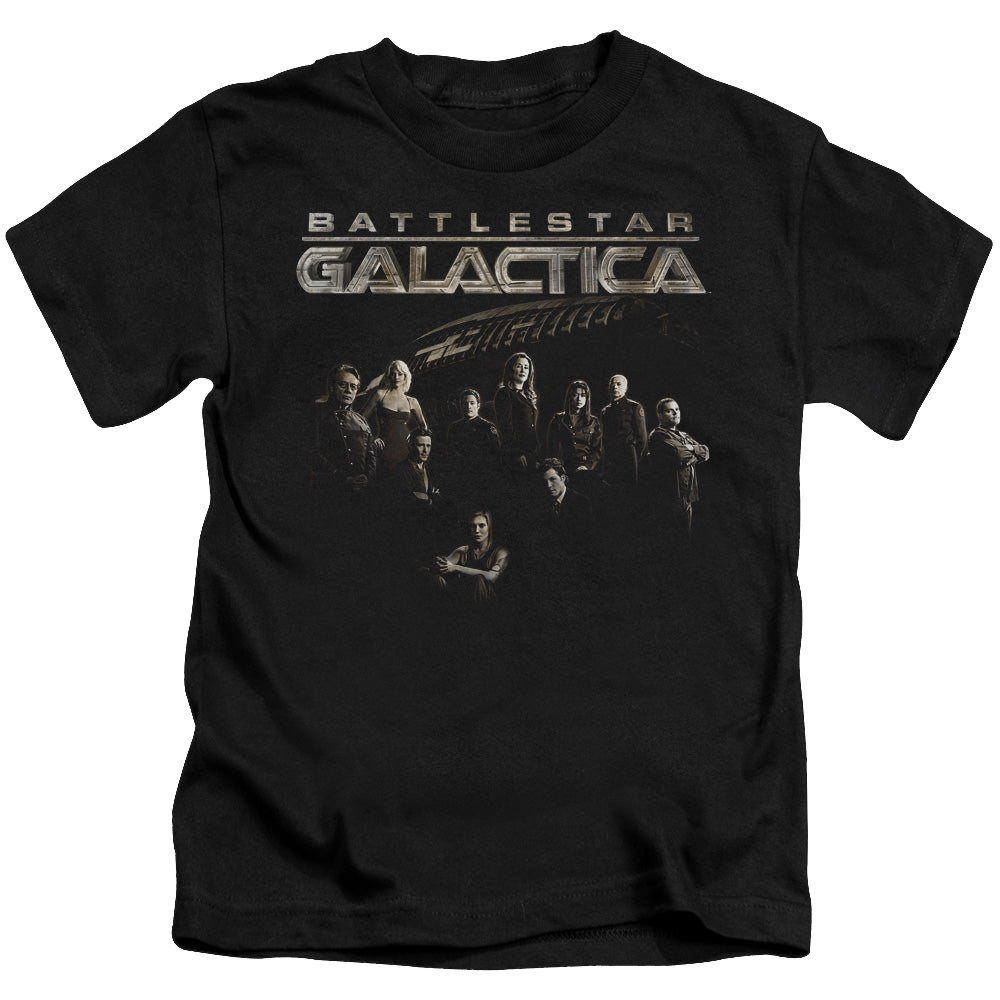 Battlestar Galactica (2004) Battle Cast - Kid's T-Shirt