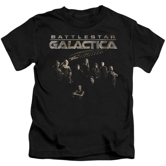 Battlestar Galactica (2004) Battle Cast - Kid's T-Shirt