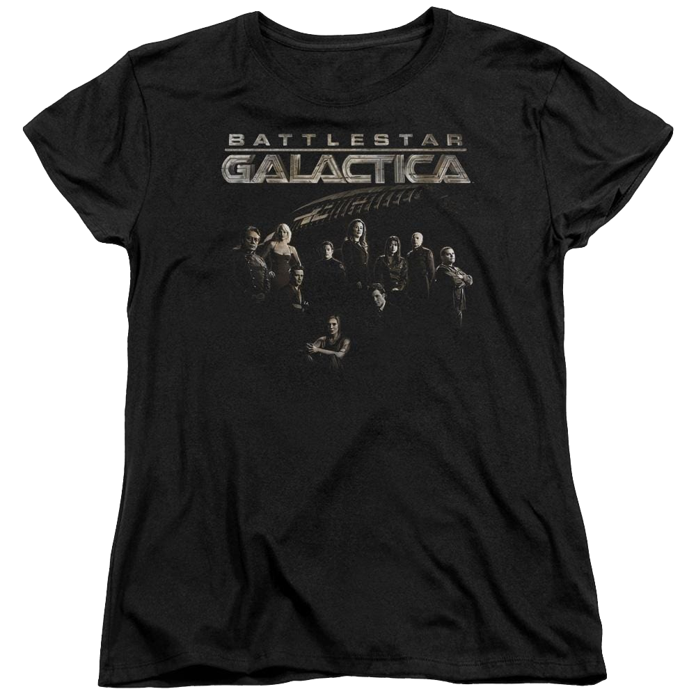 Battlestar Galactica Battle Cast - Women's T-Shirt