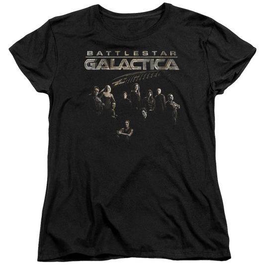 Battlestar Galactica Battle Cast - Women's T-Shirt