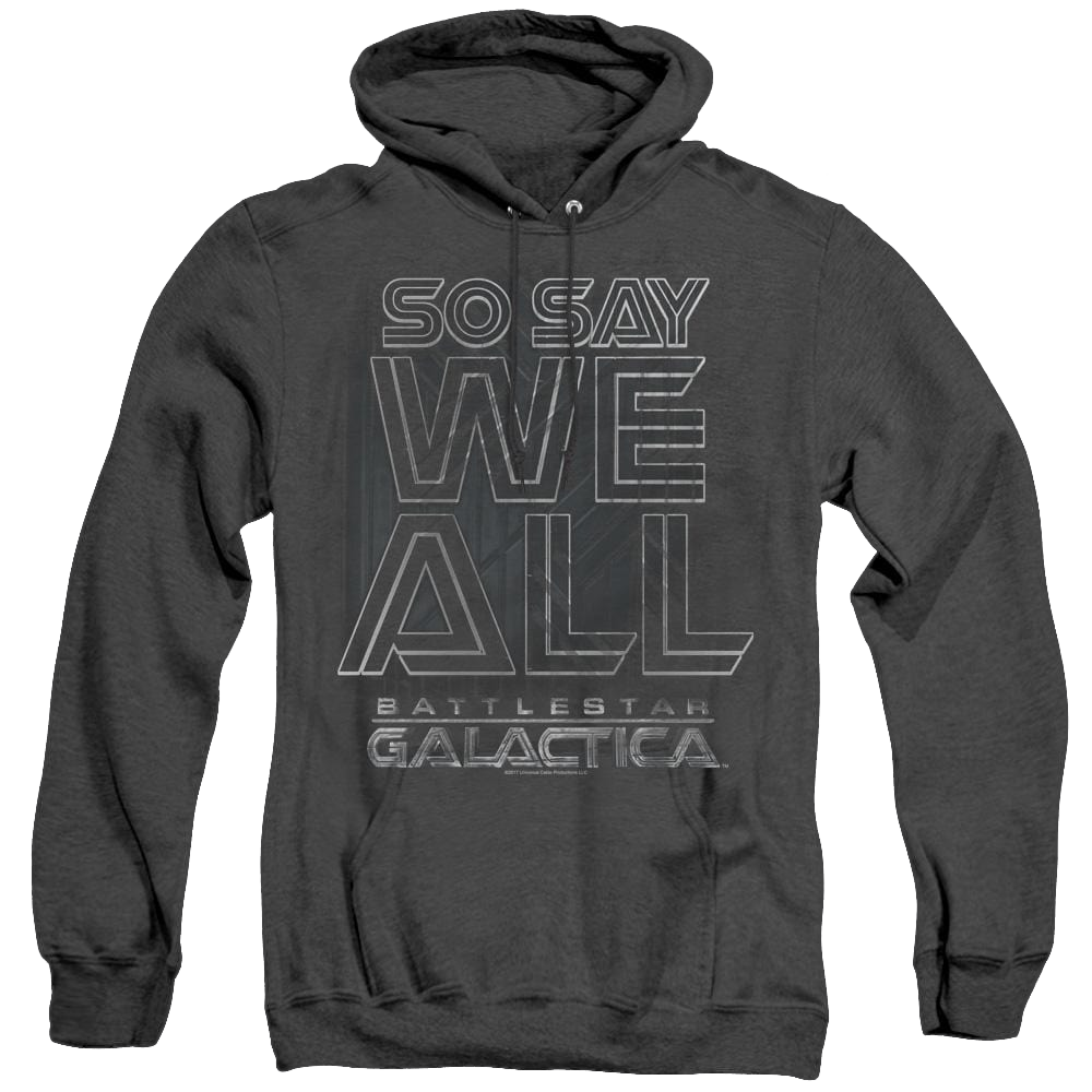 Battlestar Galactica (2004) Together Now - Heather Pullover Hoodie