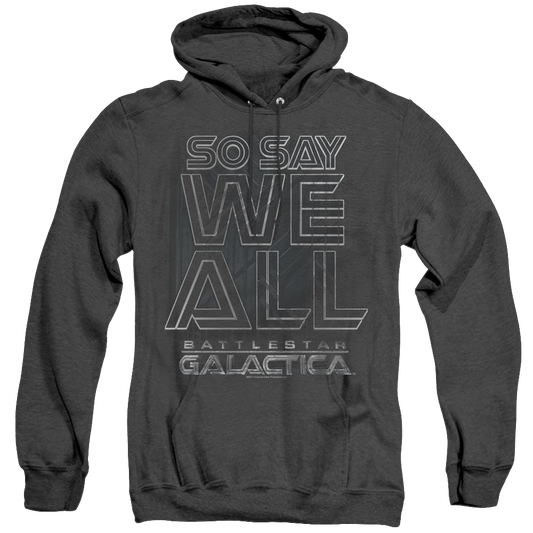 Battlestar Galactica (2004) Together Now - Heather Pullover Hoodie