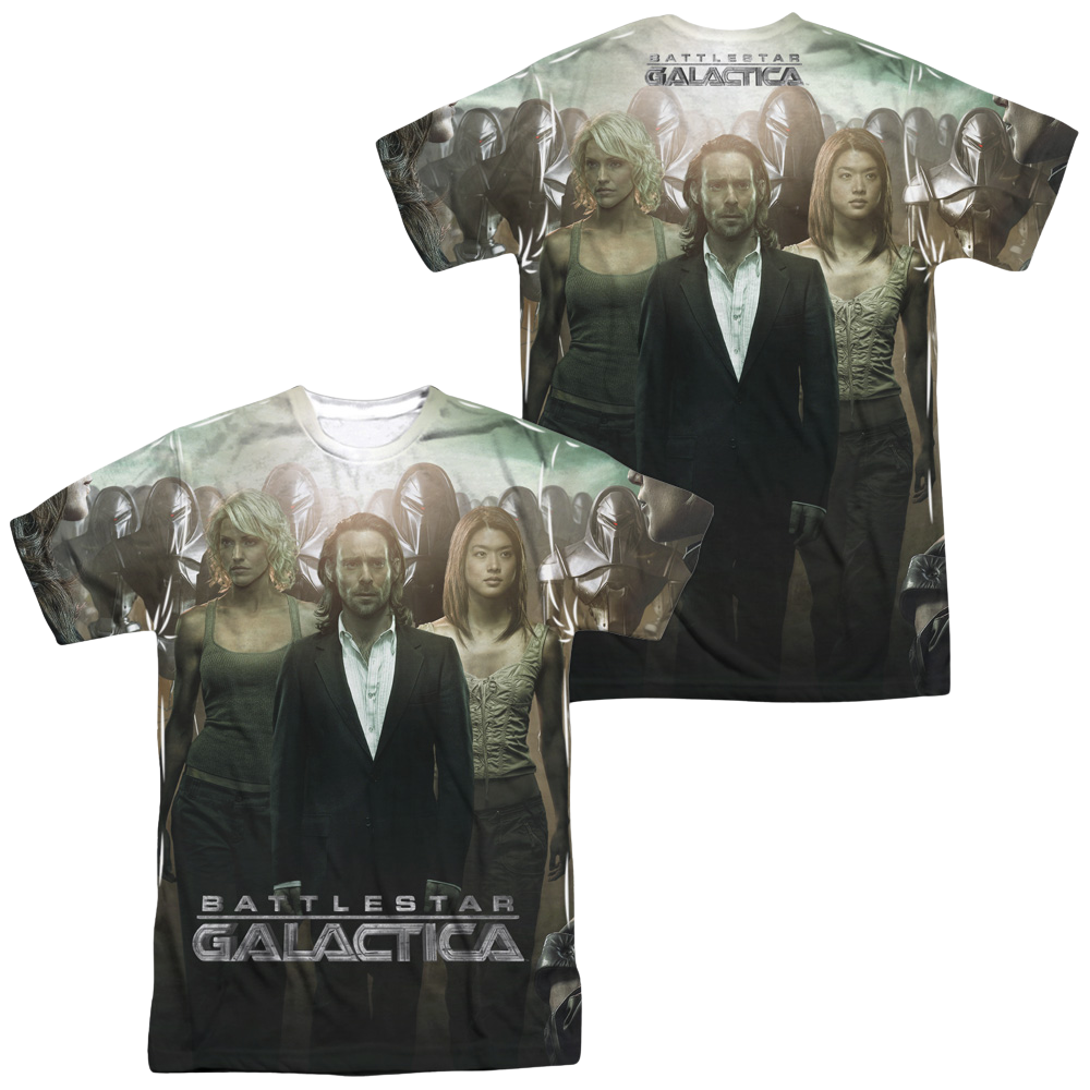 Battlestar Galactica Destiny Walk Men's All Over Print T-Shirt