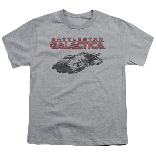 Battlestar Galactica (2004) Ship Logo - Youth T-Shirt