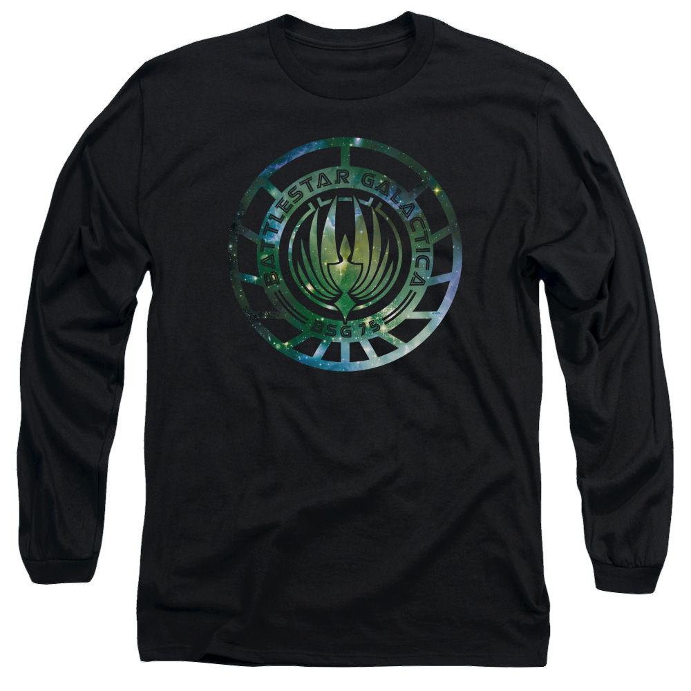 Battlestar Galactica Galaxy Emblem - Men's Long Sleeve T-Shirt