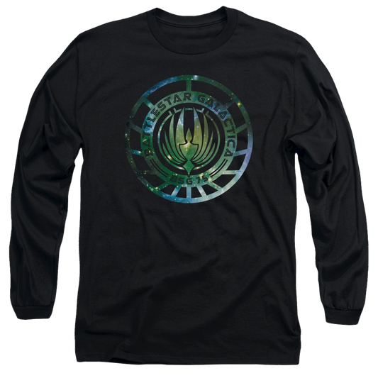 Battlestar Galactica Galaxy Emblem - Men's Long Sleeve T-Shirt