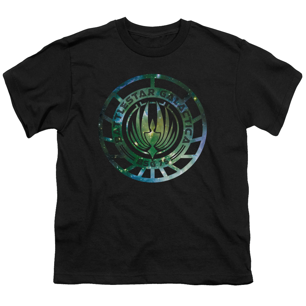 Battlestar Galactica (2004) Galaxy Emblem - Youth T-Shirt