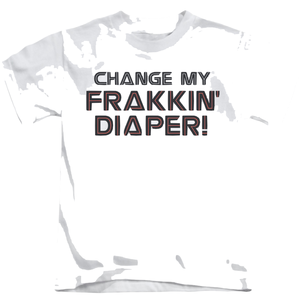 Battlestar Galactica (2004) Frakkin Diaper - Kid's T-Shirt