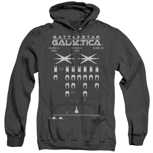 Battlestar Galactica (2004) Galactic Invaders - Heather Pullover Hoodie