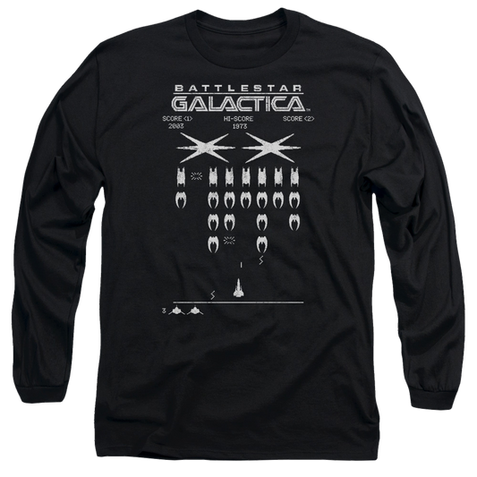 Battlestar Galactica Galactic Invaders - Men's Long Sleeve T-Shirt