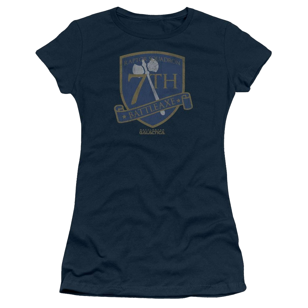 Battlestar Galactica Battleaxe Badge - Juniors T-Shirt