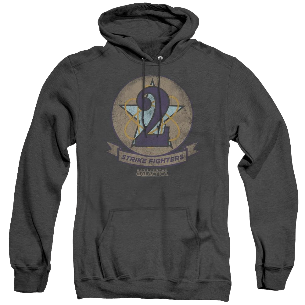 Battlestar Galactica (2004) Strike Fighters Badge - Heather Pullover Hoodie