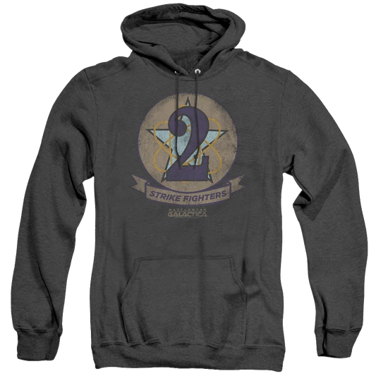 Battlestar Galactica (2004) Strike Fighters Badge - Heather Pullover Hoodie