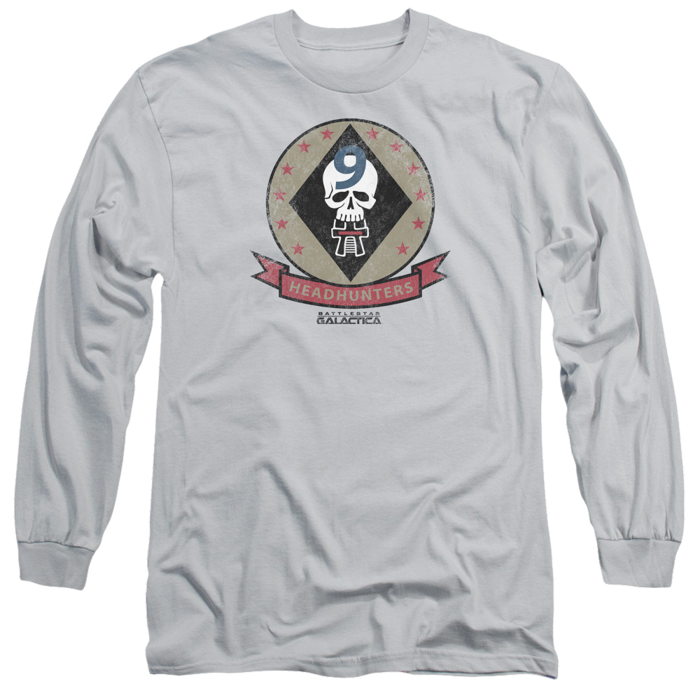 Battlestar Galactica Headhunters Badge - Men's Long Sleeve T-Shirt