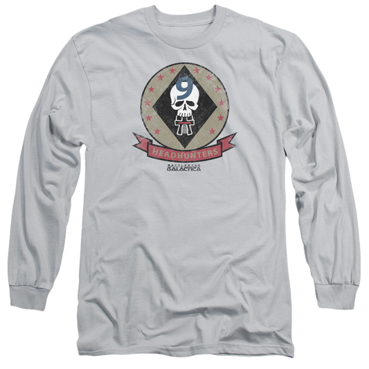 Battlestar Galactica Headhunters Badge - Men's Long Sleeve T-Shirt