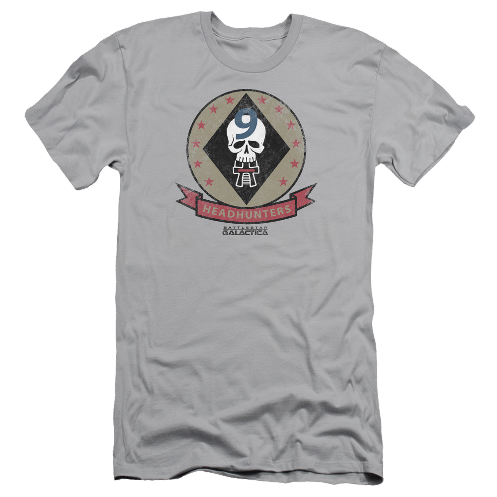 Battlestar Galactica Headhunters Badge - Men's Slim Fit T-Shirt