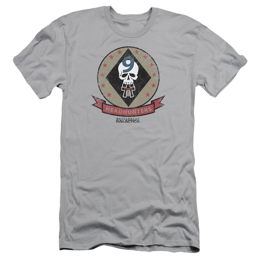 Battlestar Galactica Headhunters Badge - Men's Slim Fit T-Shirt
