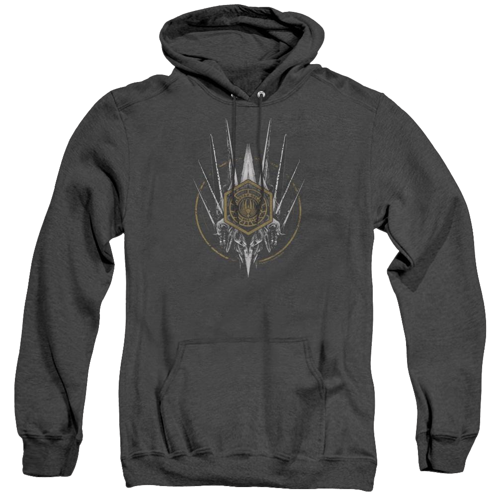 Battlestar Galactica (2004) Crest Of Ships - Heather Pullover Hoodie